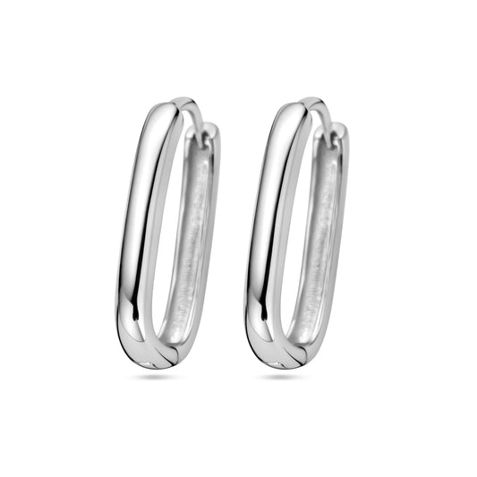 vDam Klapoorringen Paperclip 16,5 Mm Zilver Gerhodineerd 1333188