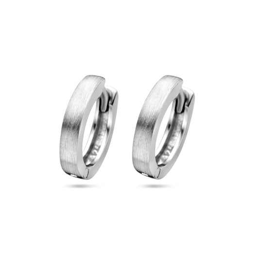 vDam Klapoorringen Vlak 2,5 Mm Poli/mat Zilver Gerhodineerd 1337873