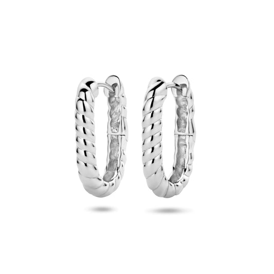 vDam Klapoorringen Zilver Gerhodineerd 1334797