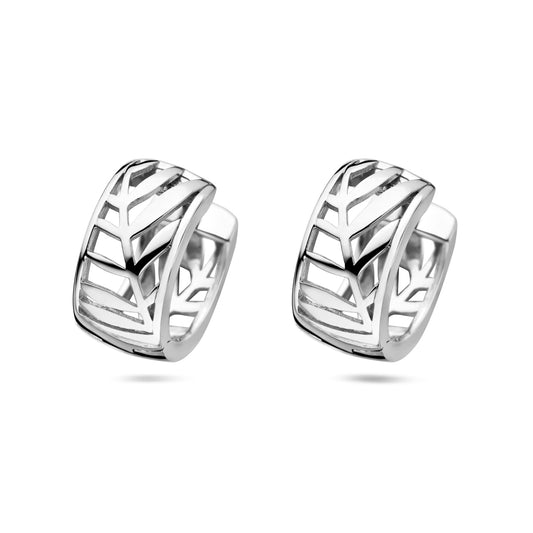 vDam Klapoorringen Zilver Gerhodineerd 1337847