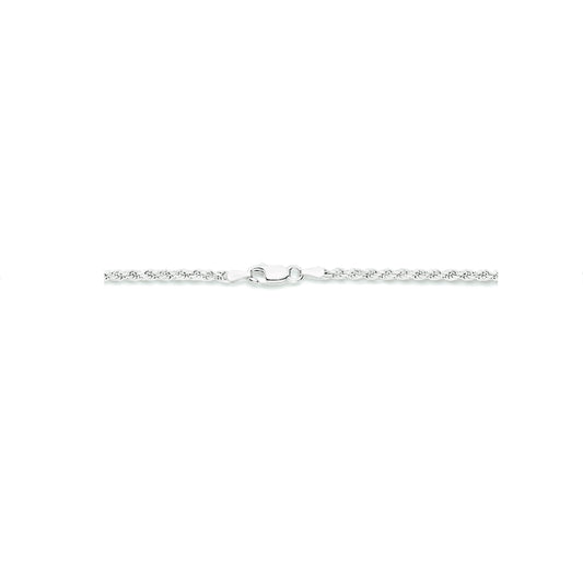 vDam Koord 2,5 Mm Zilver Gerhodineerd 1329708 45cm