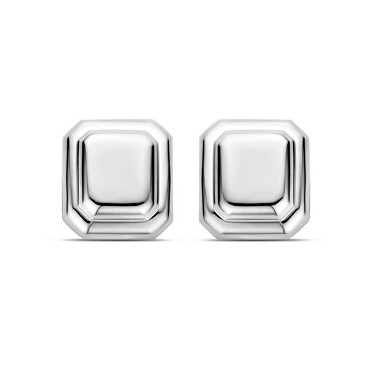 vDam Oorknoppen 20 Mm Zilver Gerhodineerd 1340023