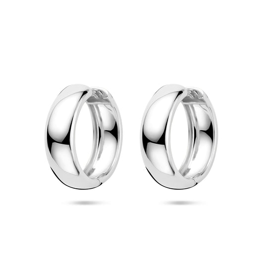 vDam Oorringen 25 Mm Zilver Gerhodineerd 1341495