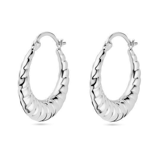 vDam Oorringen Zilver Gerhodineerd 1338328