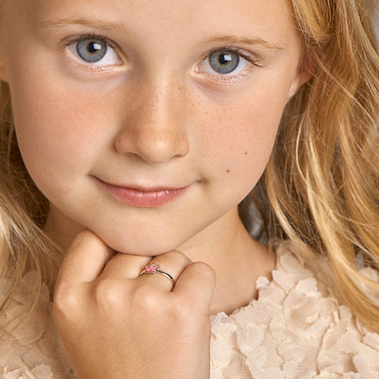 vDam Ring Kroon Zilver Gerhodineerd 1326783 Maat 13½