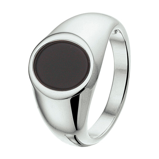 vDam Ring Onyx Zilver Gerhodineerd 1327881