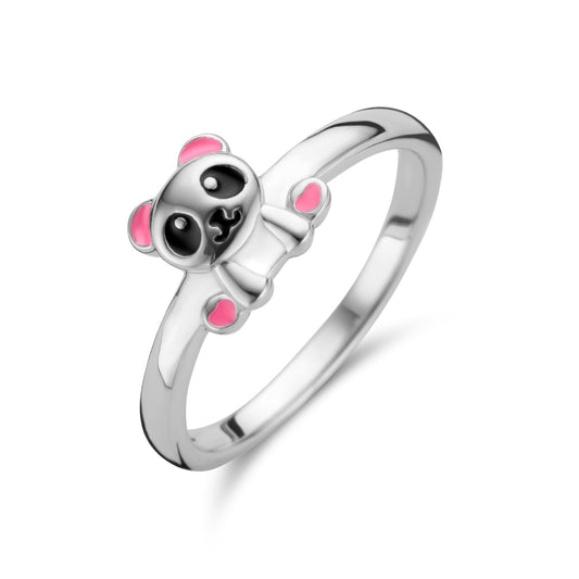 vDam Ring Panda Zilver Gerhodineerd 1337322