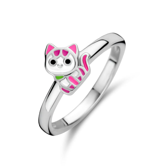 vDam Ring Poes Zilver Gerhodineerd 1337315