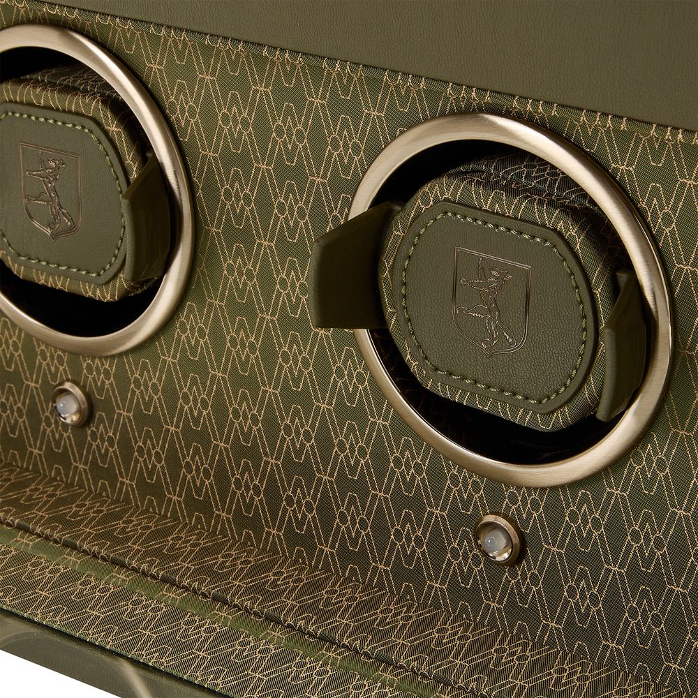WOLF Earth Driedubbele Horloge Opwinder met Opslag 190541 - Juwelier van Dam