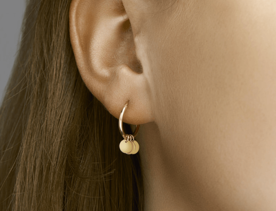 Gouden Oorbel Hangers - Juwelier van Dam