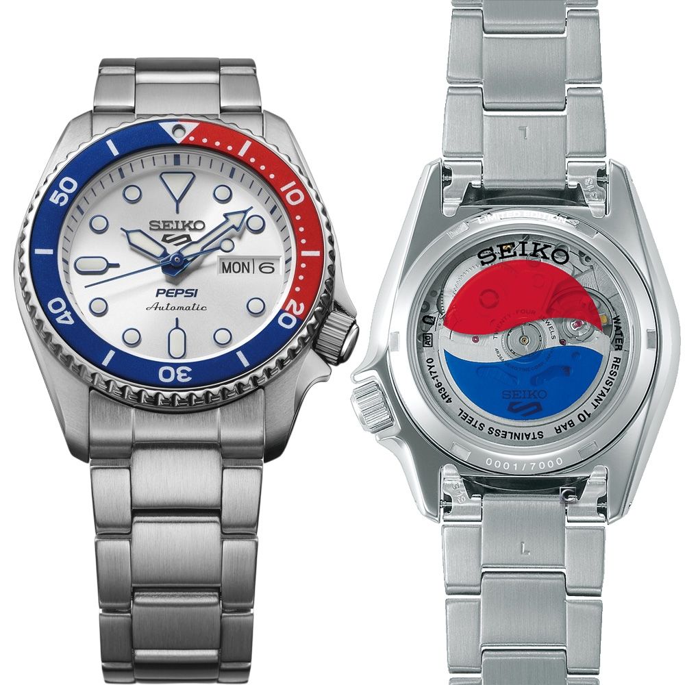 Seiko 5 Sports x Pepsi Automaat SRPL99K1