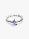 Pandora Ring met Blauwe Zirkonia Vlinder 194269C01-52