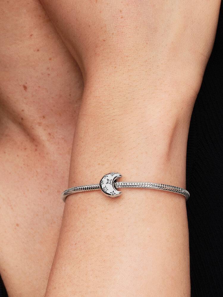 Pandora Bedel Halve Maan met Zirkonia's 794254C01