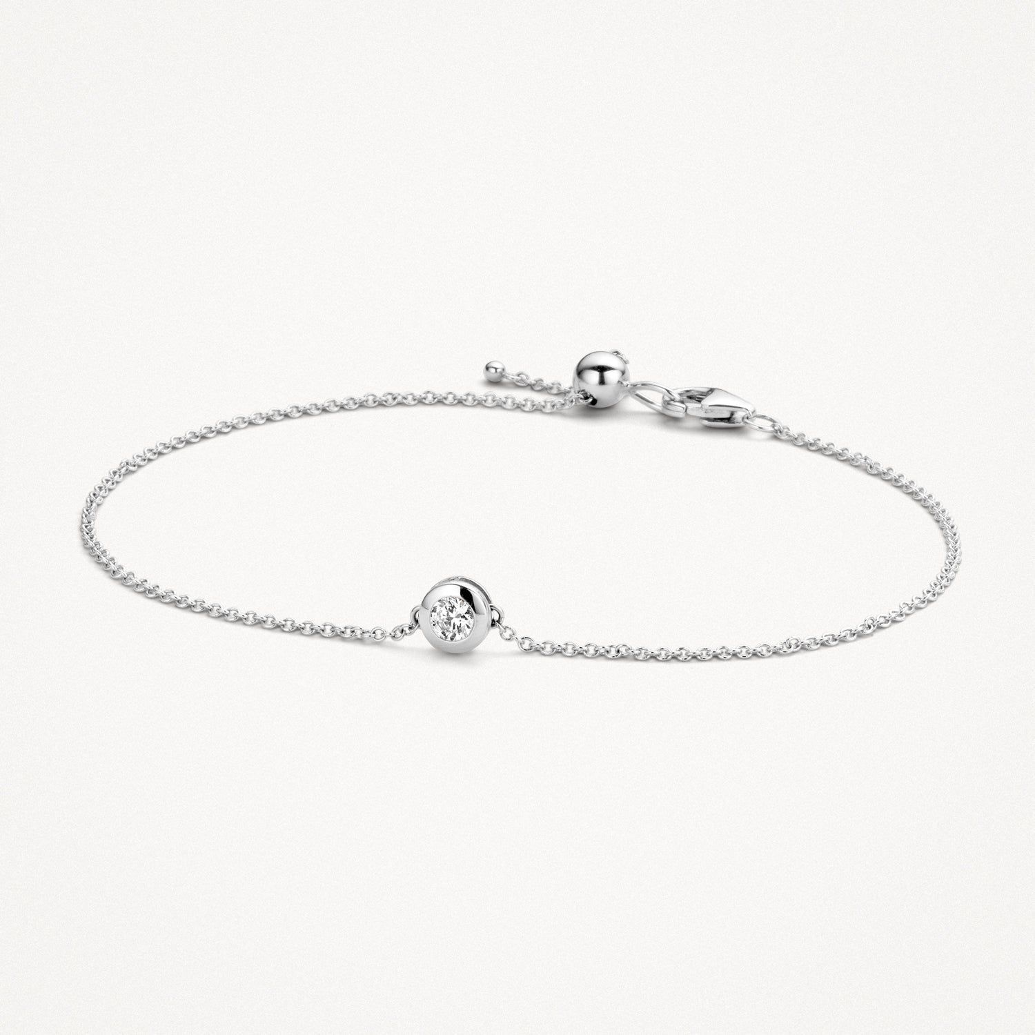 Blush Armband 14kt Witgoud 2167WZI