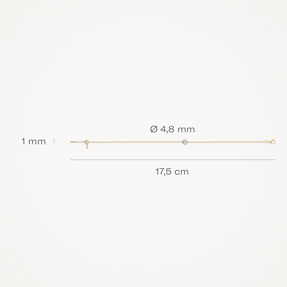 Blush Armband 14kt Goud 2167YZI