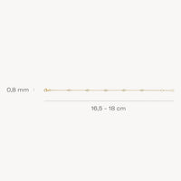 Blush Armband 14kt Goud 2237YZI