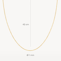 Blush Ketting 14kt Goud 3046YGO/42