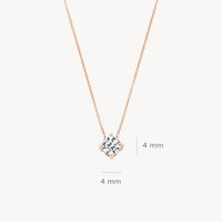 Blush Ketting 14kt Roségoud 3057RZI