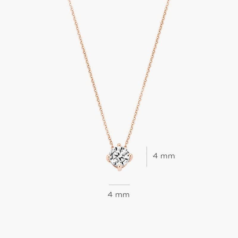 Blush Ketting 14kt Roségoud 3057RZI
