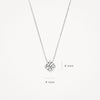 Blush Ketting 14kt Witgoud 3057WZI