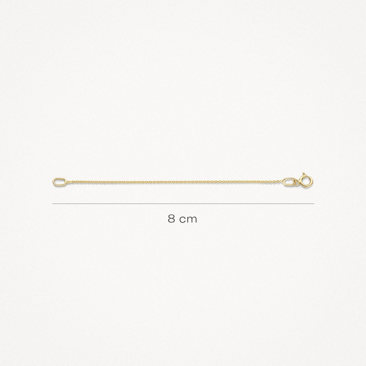Blush Ketting Verlengstuk 14kt Goud 3058YGO/8