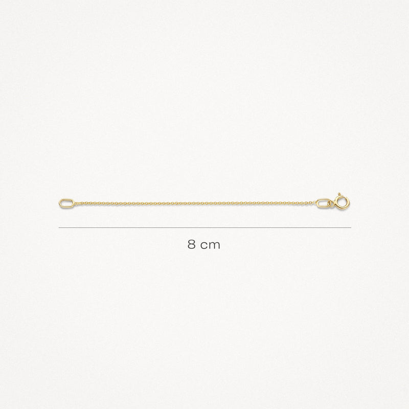 Blush Ketting Verlengstuk 14kt Goud 3058YGO/8