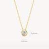 Blush Ketting 14kt Goud 3067YZI