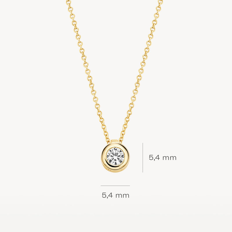 Blush Ketting 14kt Goud 3067YZI