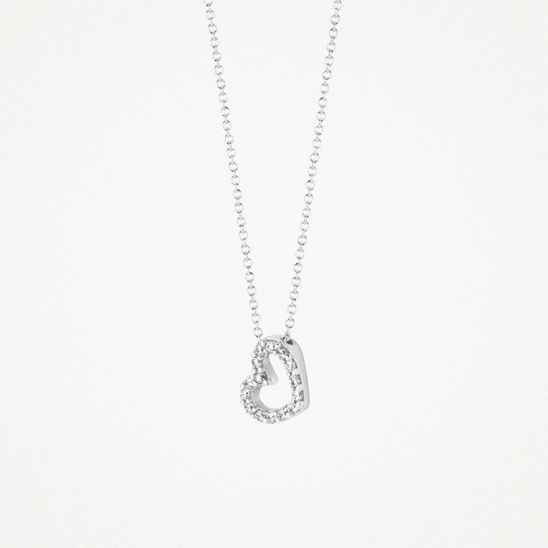 Blush Ketting 14kt Witgoud 3072WZI