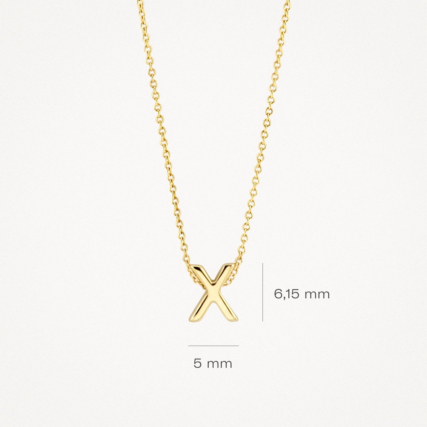 Blush Ketting 14kt Goud 3094YGO