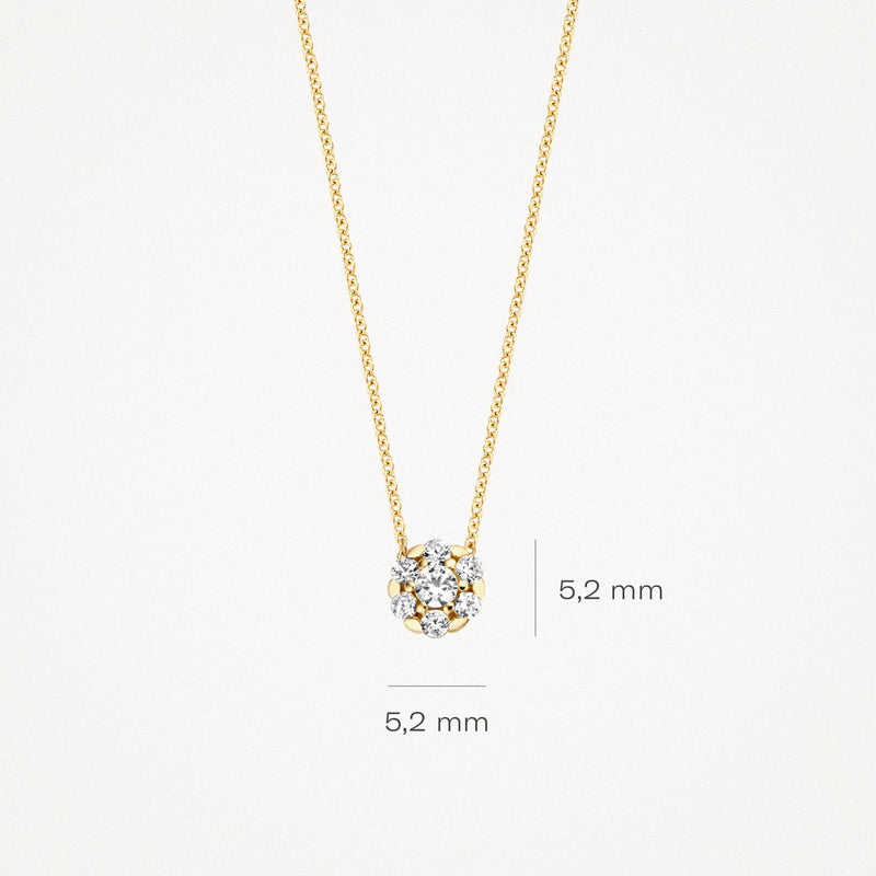 Blush Ketting 14kt Goud 3097YZI