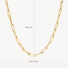Blush Ketting 14kt Goud 3101YGO