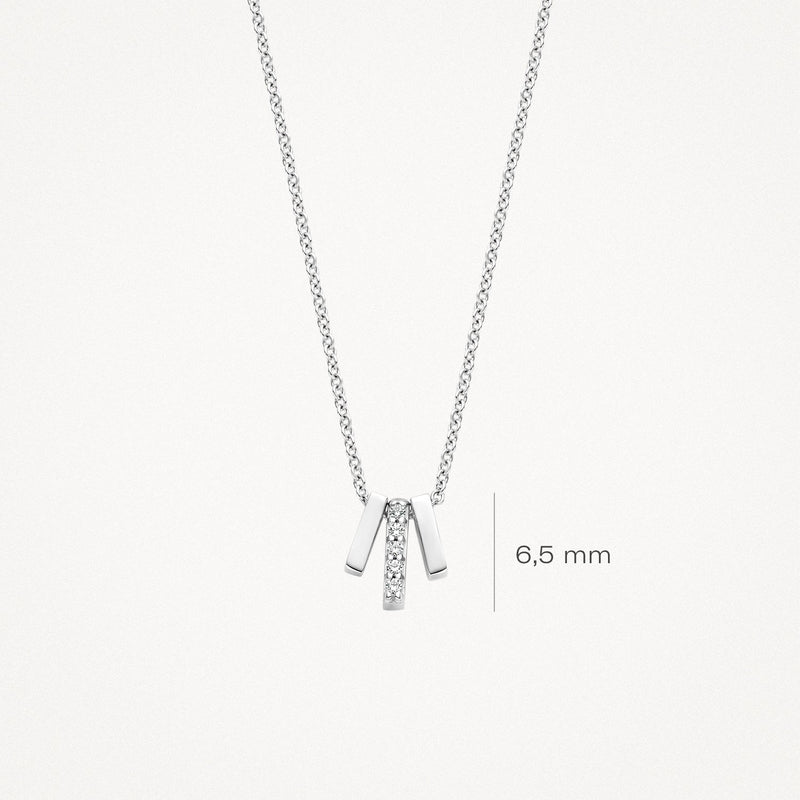 Blush Ketting 14kt Witgoud 3122WZI