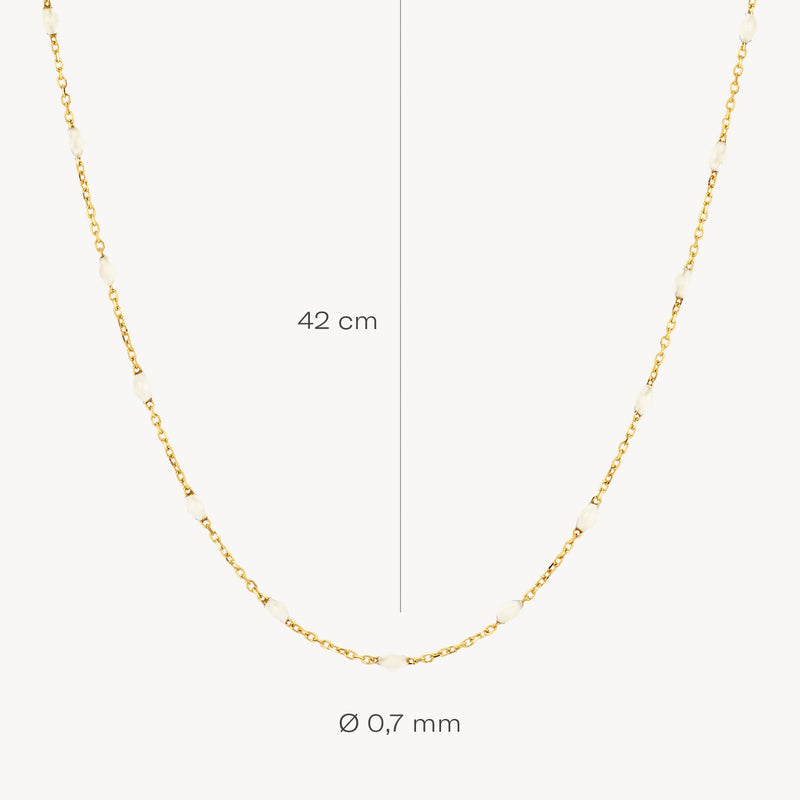 Blush Ketting 14kt Goud 3162YRM