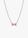 Pandora Ketting met Roze Zirkonia Strik 394235C01-45