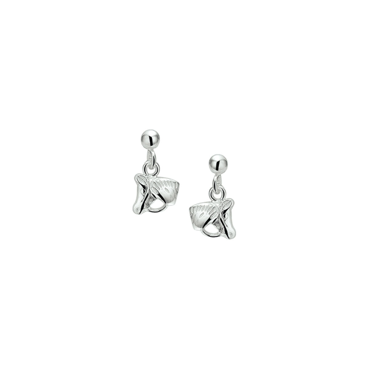 Zilveren Oorhangers Paardenhoofd 1321818