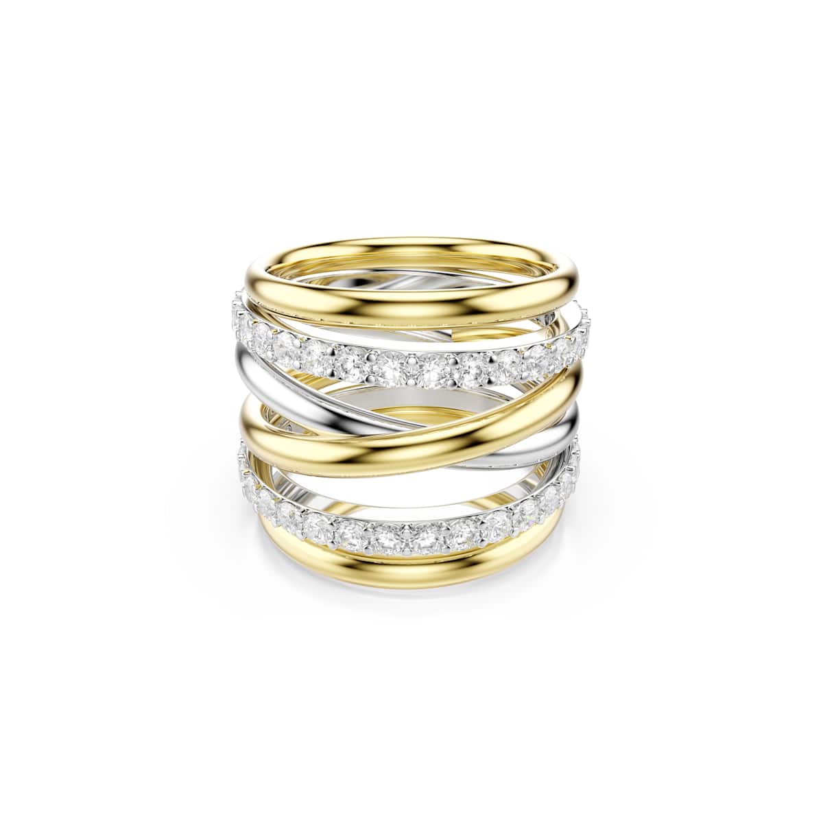 Swarovski Hyperbola cocktail ring 5740413 – Juwelier van Dam
