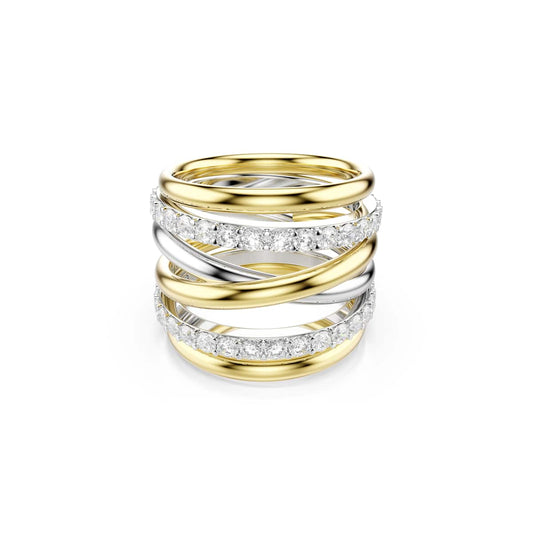 Swarovski Hyperbola cocktail ring 5740413