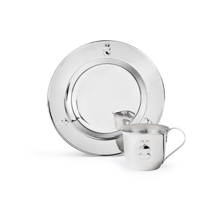 Miffy stainless steel plate and cup 6860030