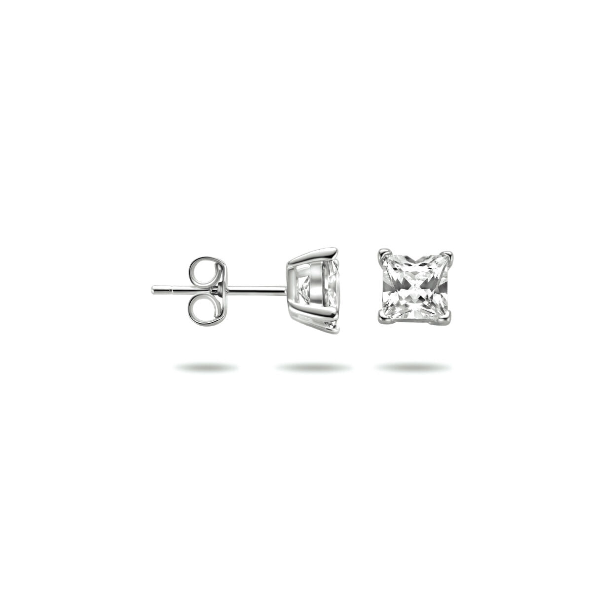 Zilveren Oorknoppen Zirkonia 5mm 1323065
