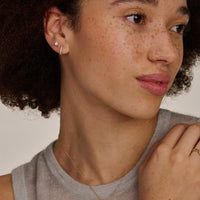 Blush Oorringen 14kt Goud 7134YZI