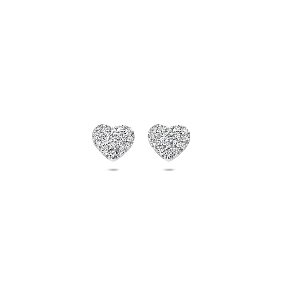 Zilveren Oorknoppen Hart Zirkonia 5,9mm 1324564