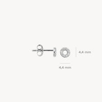 Blush Oorsieraden 14kt Witgoud 7193WZI