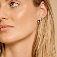 Blush Oorknoppen 14kt Witgoud 7211WZI