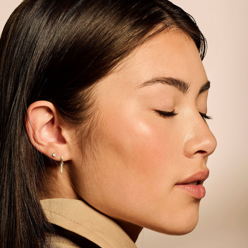 Blush Oorknoppen 14kt Goud 7214YZI