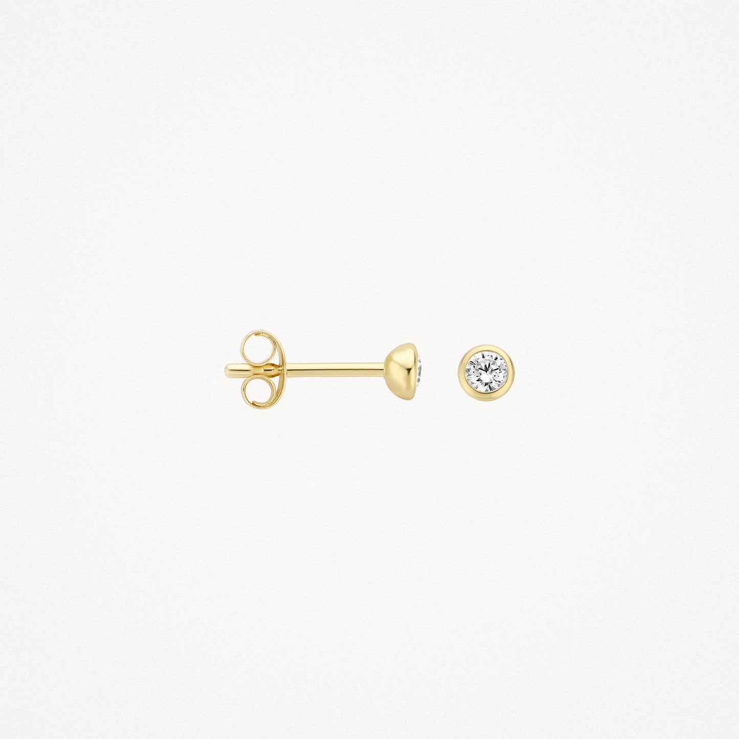 Blush Oorknoppen 14kt Goud 7214YZI