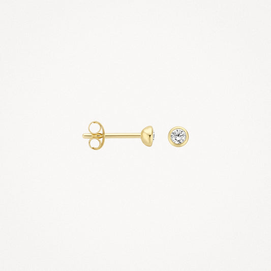 Blush Oorknoppen 14kt Goud 7214YZI