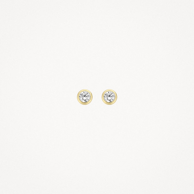 Blush Oorknoppen 14kt Goud 7214YZI