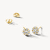Blush Oorknoppen 14kt Goud 7241YZI