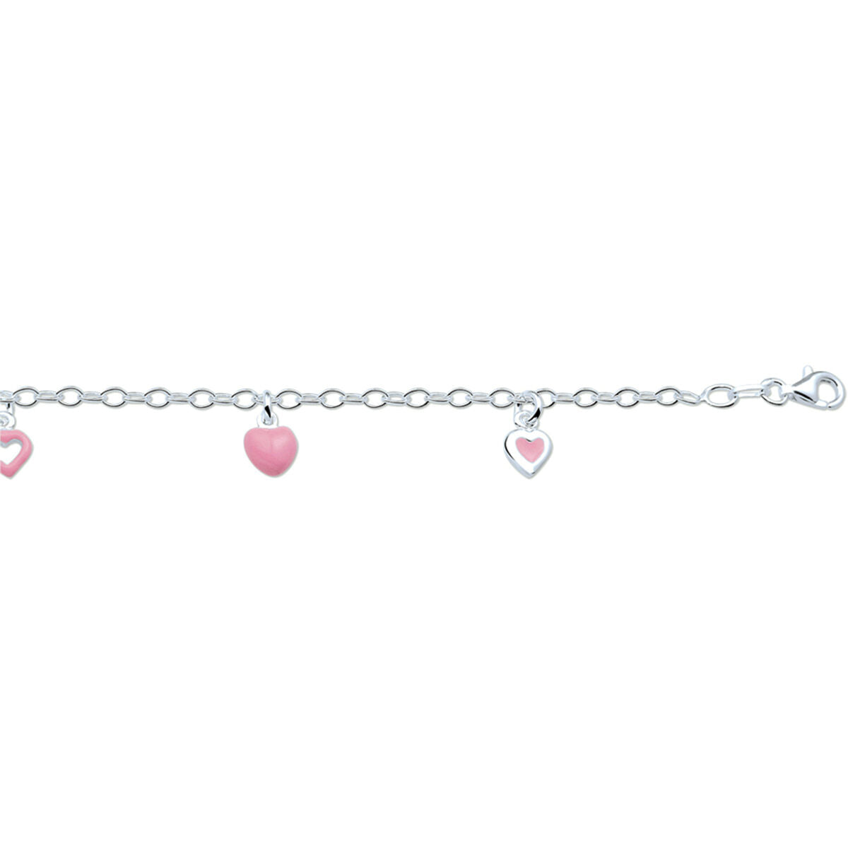 Zilveren Armband Hart 13 cm 1321954